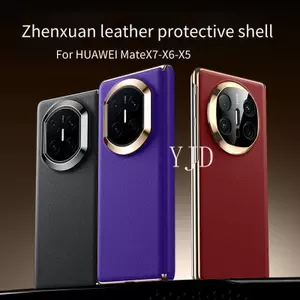 Ốp YJD Cho Huawei Mate X7 X6 X5 X3 Da Chất Lượng Cao Tay Nghề Thủ Công Tinh Tế Vỏ Điện Thoại Chống Sốc