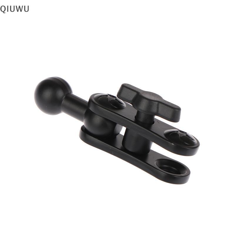 QIUWU Hợp Kim 17mm Gắn Bóng Nối Dài Adapter Xoay Thanh Nối Dài Cho Ô Tô Lỗ Thông Khí Bảng Điều Khiển Giá Đỡ Điện Thoại Phụ Kiện.