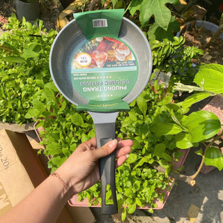 Chảo chống dính đúc nguyên khối Phương Trang hàng cao cấp size 20-28cm dùng cho bếp gas và bếp hồng ngoại