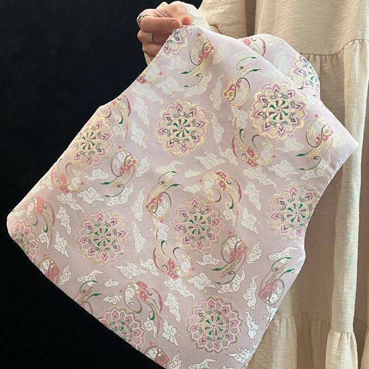 Bé Gái Phong Cách Trung Hoa Áo Vest Phong Cách Trung Hoa Mới Hanfu Phong Cách Mới Nhỏ Vừa Trẻ Em Bé Jacquard Đường Phù Hợp Với Sườn Xám Áo Vest Trẻ Em Áo Khoác