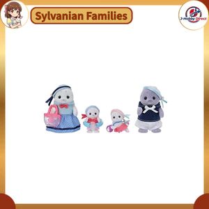 EPOCH Sylvanian Families Figure [Seal Family] FS-51 ST Mark Certified for ages 3 and up Toy Dollhouse Sylvanian Families