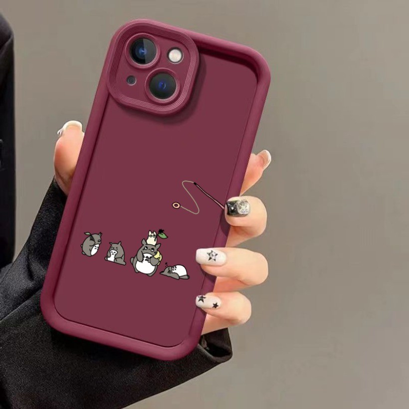 Tương thích với OPPO Reno 6Z 7Z 8Z Reno 14 13 Pro Reno 6 5 14F 13F 12F Vỏ điện thoại silicon hoạt hình dễ thương