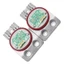 Mới A2059067804 Đèn Pha Trái Đèn LED Mắt Thiên Thần Nguồn DRL Ban Ngày Mô Đun Đèn Pha LED Cho C Class W205 A205 2019-2021 LED Nguồn Màu Kép