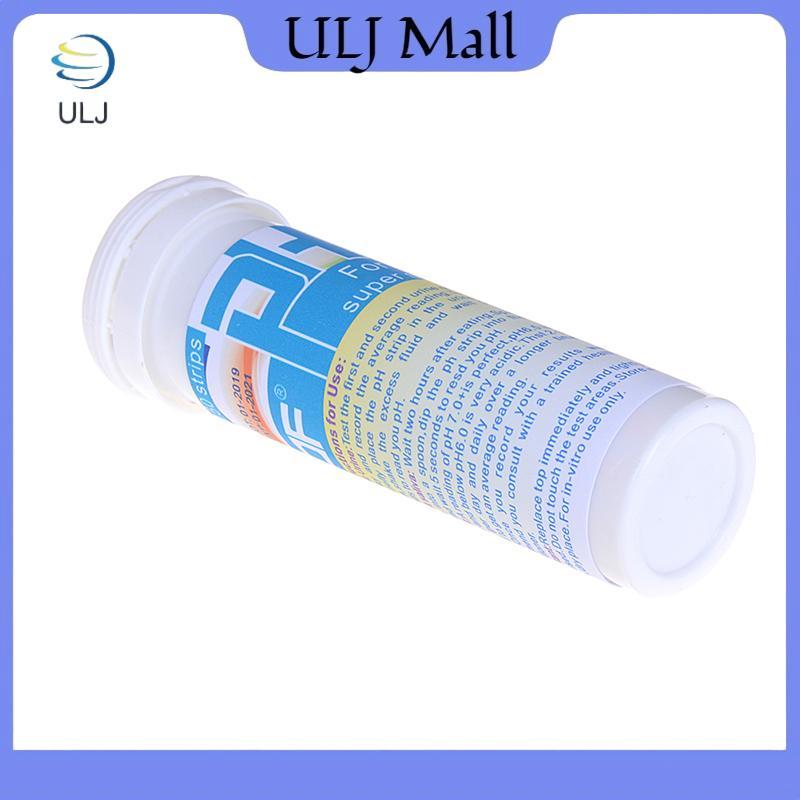 ULJ 150 Dải giấy kiểm tra ph đóng chai phạm vi ph 4.5-9.0 cho chỉ báo nước tiểu và nước bọt.