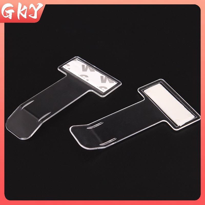GKY 5 Chiếc Di Động Kính Chắn Gió Ô Tô Đỗ Xe Tiet Rõ Ràng Giấy Phép Giữ Kẹp Stier GKY