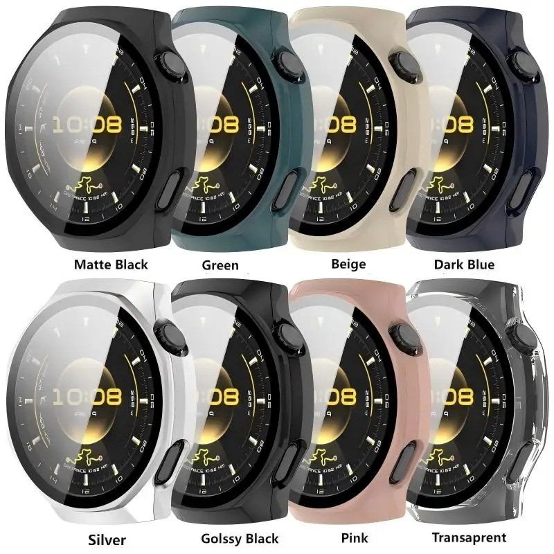 Kính Cường Lực + PC Dành Cho Huawei Watch GT6Pro GT 6Pro Bảo Vệ Toàn Diện Ốp Lưng Bảo Vệ Cho Huawei Watch GT6 Pro Cứng PC Ốp Lưng Bảo Vệ Màn Hình