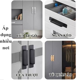 【COD】Bộ tay nắm tự dính tiết kiệm thời gian, lắp đặt dễ dàng trên cửa sổ và ngăn kéo tủ, thân thiện với mọi bề mặt.