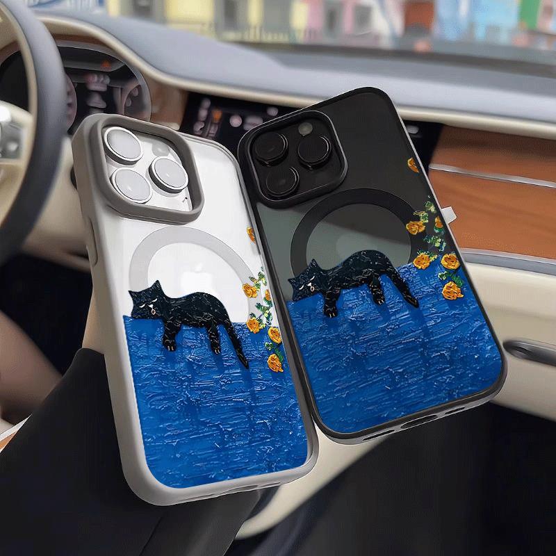 Lười biếng mèo cho iPhone17AIR16plus 1514 trường hợp 13PRO nổ 12