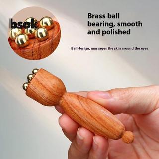 Trailblazer Brass Lotus Eye Massage Sti Facial Gua Sha Tool Dụng cụ cầm tay để thư giãn mắt và massage bấm huyệt kinh tuyến Mới