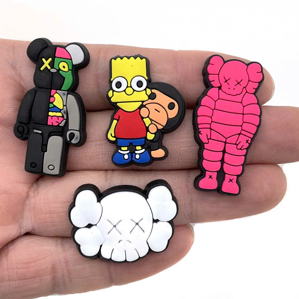 [HÀNG MỚI VỀ]- Set Charm hottrend: Charm Art Toy XX – Charm Gắn Dép Siêu Cá Tính Hot Trend