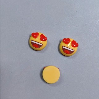 Set Charm Emoji Cảm Xúc Cute Đủ Biểu Cảm – Charm Gắn Dép Hoạt Hình Vàng Dễ Thương, Phụ Kiện DIY Dép Crocs Xinh 16MM