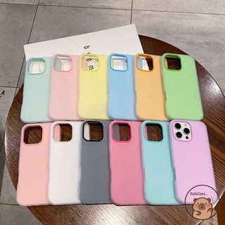 Dành Cho Redmi Note 15 14 13 11 Pro Plus 14S SE 4G 5G Ốp Điện Thoại 2 Trong 1 Hai Lớp Màu Kẹo Dễ Thương Cảm Giác Da Mờ Vỏ Trong Suốt