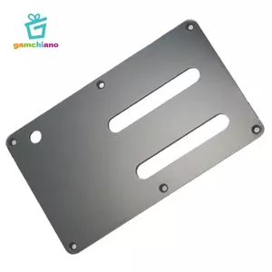 Đàn Guitar Điện Lò Xo Khoang Trem Cover Tấm Bảo Vệ Mặt Sau Nhựa - Đen