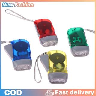 Led tay nhấn Dynamo Crank điện gió lên đèn pin mini tự tạo ra ngọn đuốc cắm trại Đèn Ngoài Trời nhà Nguồn cung cấp