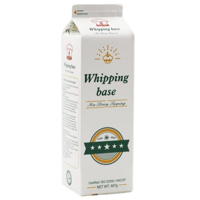 [Hỏa Tốc HN] Kem Whipping Base Nhất Hương Hộp 907g, Chất Kem Mịn Xốp Giữ Form Lâu, Hạn Chế Tách Nước