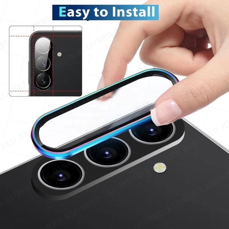 Ống kính bảo vệ camera Samsung Galaxy A07 4G/5G, hợp kim nhôm, vòng bảo vệ ống kính