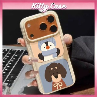 Ốp lưng cấu trúc nệm khí Cho iPhone 11/12/13/XR/14/15/16/17/7/XR Pro Max Plus Ốp lưng bao quanh thời trang Mèo