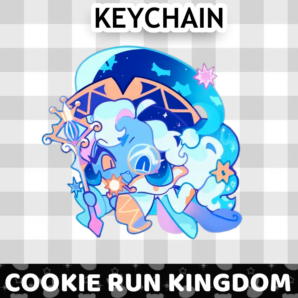 Ganci/móc chìa khóa Acrylic Cookie Run KINGDOM-trang phục huyền thoại