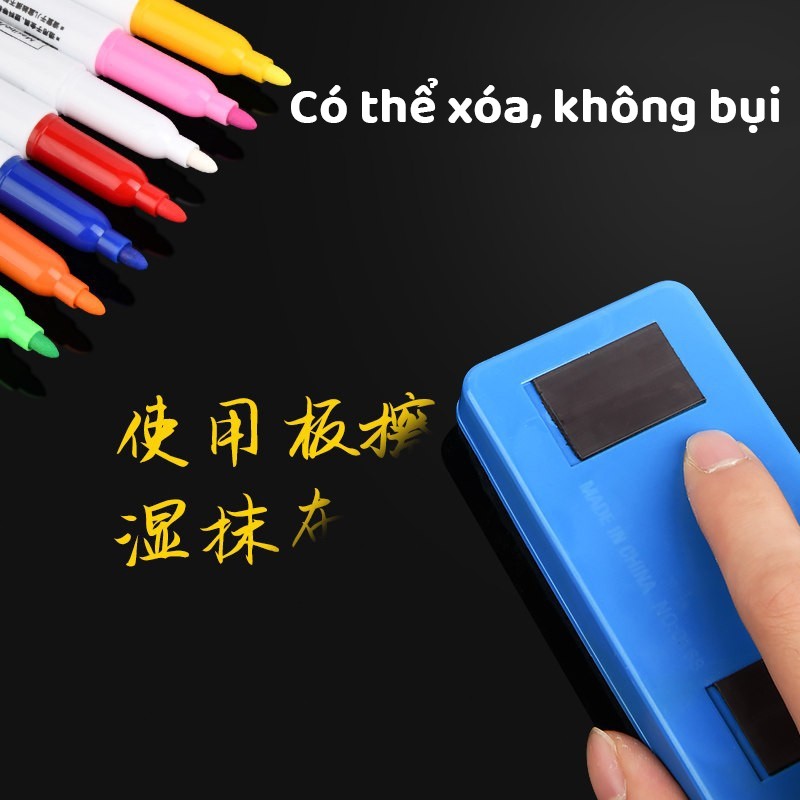 Bút Lông Viết Bảng Màu Sắc Sinh Động - Bút Viết Bảng Đa Năng Cho Lớp Học & Văn Phòng, Dễ Sử Dụng, Dễ Lau Chùi