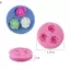 NS 3d hoa hồng silicone fondant khuôn trang trí bánh sô cô la đường thủ công khuôn nướng NS