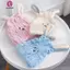 Khăn tắm lông cừu Springevenstar - hình thỏ, siêu mềm, dùng được làm mũ turban
