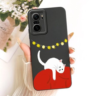 Ốp Chống Sốc Cho Redmi K40 / K40 Pro / K40 Gaming / Poco F3 / Poco F3 GT Vỏ Điện Thoại Sáng Tạo Mèo Hoạt Hình Vỏ Mềm