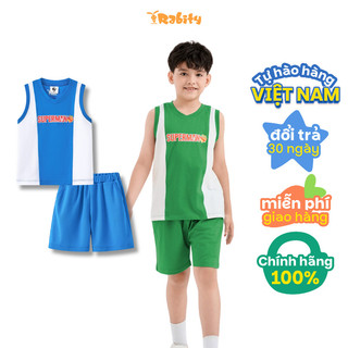 Đồ bộ thun sát nách Superman DC bé trai Rabity 167.003
