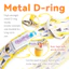 HamshMoc Bộ dây xích cổ thú cưng Nhiều chế độ đi bộ có thể điều chỉnh 360° Xoay chống rối cho chó nhỏ mèo
