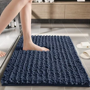 Thảm Lau Chân Sợi Chenille Chùm - Thảm Trang Trí Cửa Ra Vào & Phòng Ngủ Siêu Thấm Hút, Kháng Bẩn & Chống Trượt Tuyệt Đối