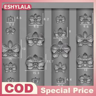 [Bea-t] 3D Phalaenopsis Hoa Khuôn Làm Móng Tay Silicon DIY Bướm Ngọt Ngào Thiết Kế Hoa Lan Mẫu Làm Móng Tay Khắc Móng Tay Nghệ Thuật Khuôn Dụng Cụ [[Mới]