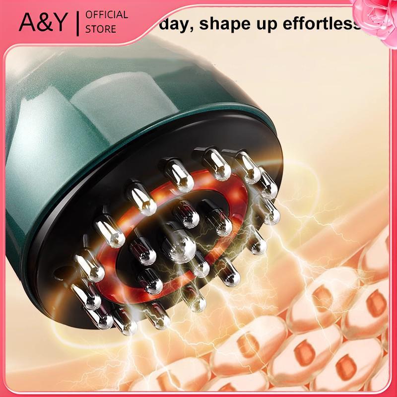 A & Y Sạc Guasha Máy Mát Xa Định Hình Cơ Thể Làm Nóng Kinh Tuyến Cạo Bàn Chải Lymphatic Giải Độc Chế Độ Nạo vét Mỡ Đốt.