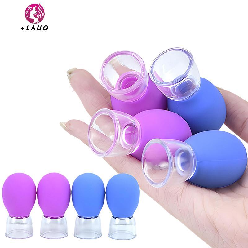 Springevenstar 1 / 5 Chiếc Silicon Tự Nhiên Cốc Massage Cho Cơ Thể Fac Ne Massage Mắt Chân Không Xe Tăng Chăm Sóc Da Mặt Chống Lão Hóa Dụng Cụ Làm Đẹp Springevenstar