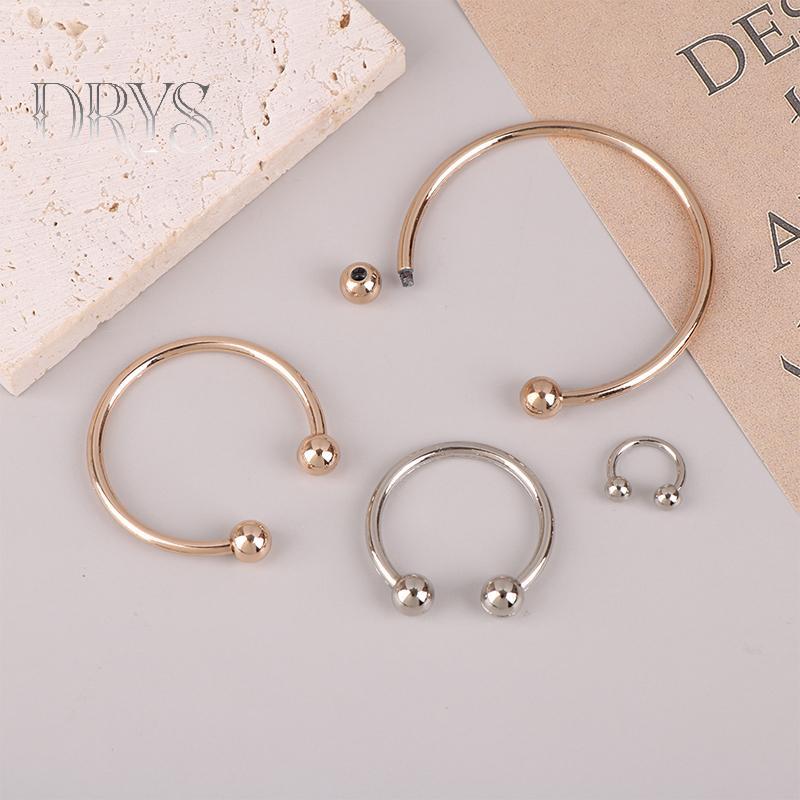 (TFT) 15-60mm Kim Loại Vòng Bule Mũ Bikini Trang Trí Khóa Kết Nối Vít Móc DIY Quần Áo May Phụ Kiện MỚI