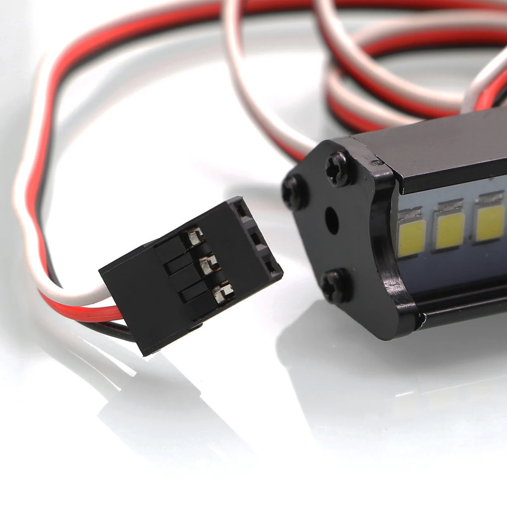 Đa Năng Rc Đèn Mái Xe Đèn Led Thanh Dành Cho Trục SCX10 Cho Trxs TRX4 D90 90048 1 / 10 Rc Xe Bánh Xích