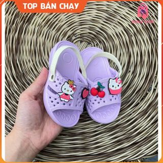 Dép Tổ Ong Có Quai Thun Cho Bé Tập Đi, Dép Tập Đi Cho Bé từ 6 tháng đến 4 tuổi Siêu Nhẹ Có Họa Tiết Đáng Yêu BONNSHOP