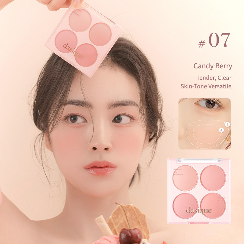 Bảng Phấn Má Hồng DASIQUE - Tạo má hồng tự nhiên, sắc nét và bền màu