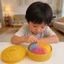 Exhila Mô Phỏng Hấp Bun Squeezy Đồ Chơi Cảm Giác ABS Giảm Căng Thẳng Bóp Đồ Chơi