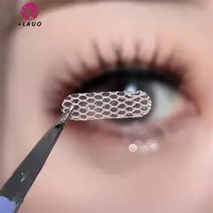 Springevenstar Tự Nhiên Nâng Mắt Lưới-Lace Trong Suốt Vô Hình Tự Dính Băng Mí Mắt Stiers Nữ Vô Hình Gấp Đôi Mắt Stiers Springevenstar