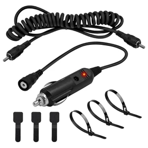 Cáp chuyển đổi mũ bảo hiểm sưởi ấm đa năng Yoo với ổ cắm sạc 12V Đầu nối nữ Mũ bảo hiểm Dây nịt sưởi ấm cho mùa đông