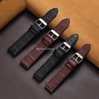 10 / 12 / 14 / 16 / 18 / 20mm Dây đeo đồng hồ bằng da PU chống thấm nước mềm dành cho nam nữ Sinh viên trẻ em Vòng tay đồng hồ thay thế hoa văn tre