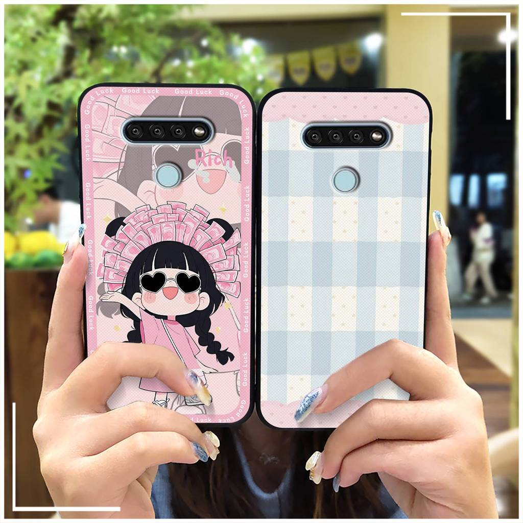 Ốp Điện Thoại TPU Cho LG Q51, Bảo Vệ Toàn Bộ, Chống Bụi Bẩn, Va Đập, Thiết Kế Graffiti, Họa Tiết Động Vật Dễ Thương
