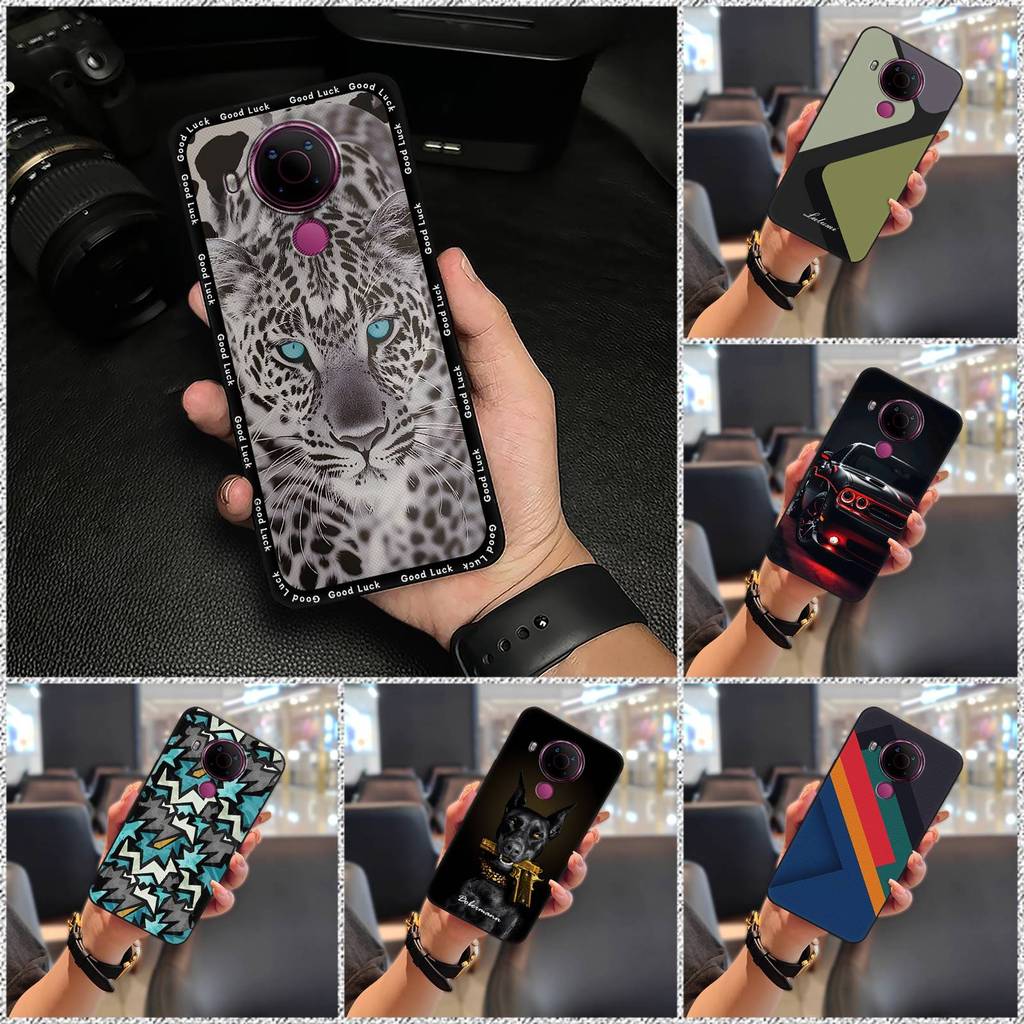 Ốp lưng Nokia 5.4 TPU mềm, bọc toàn bộ, chống va đập, bảo vệ bền, thiết kế thời trang