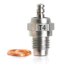 1 Chiếc T4 Nóng Phát Sáng Cắm Spark Cho Vertex SH Nitro Động Cơ Phần 1 / 10 1 / 8 RC Buggy Monster Truck Thay Thế OS 8 #3 #4 N4 HSP 70117