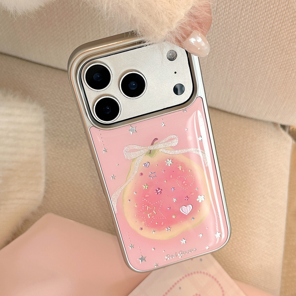 Ốp điện thoại acrylic trái cây Bala cho vỏ điện thoại thích hợp cho iPhone 17 Pro Max 17 16 15 14 13 12 11 Vỏ bảo vệ chống sốc