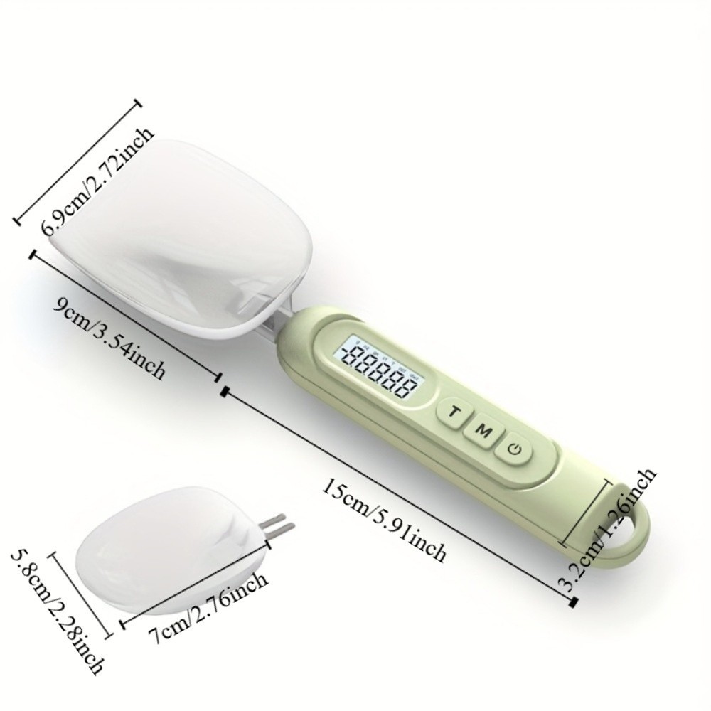 STWEEKAM Cân Thìa Kỹ Thuật Số, Thìa Đo Trọng Lượng Màn Hình LCD Độ Chính Xác Cao, Dụng Cụ Nhà Bếp Mini Điện Tử Chuyển Đổi Đơn Vị Cân Nhà Bếp Nấu Ăn