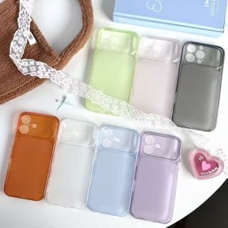 Ốp điện thoại TPU mềm mờ siêu mỏng kẹo mờ mờ cho iPhone 17 16 15 14 13 Pro Max Plain Slim Vỏ điện thoại bảo vệ chống sốc