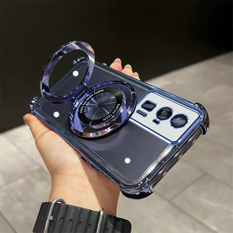 Ốp Lưng Cho POCO F5 Pro / Redmi K60 / Redmi K60 Pro Giá Đỡ Điện Thoại tpu Chống Sốc Có Chức Năng Chống Trơn Trượt Vỏ Điện Thoại Di Động SJZJ