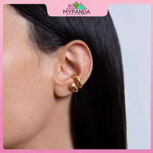 MYPANDA - Bộ 1/2 Chiếc Tai Kẹp Bông Tai Thời Trang Tối Giản, Cổ Điển, Phù Hợp làm Quà Tặng