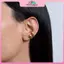 MYPANDA - Bộ 1/2 Chiếc Tai Kẹp Bông Tai Thời Trang Tối Giản, Cổ Điển, Phù Hợp làm Quà Tặng