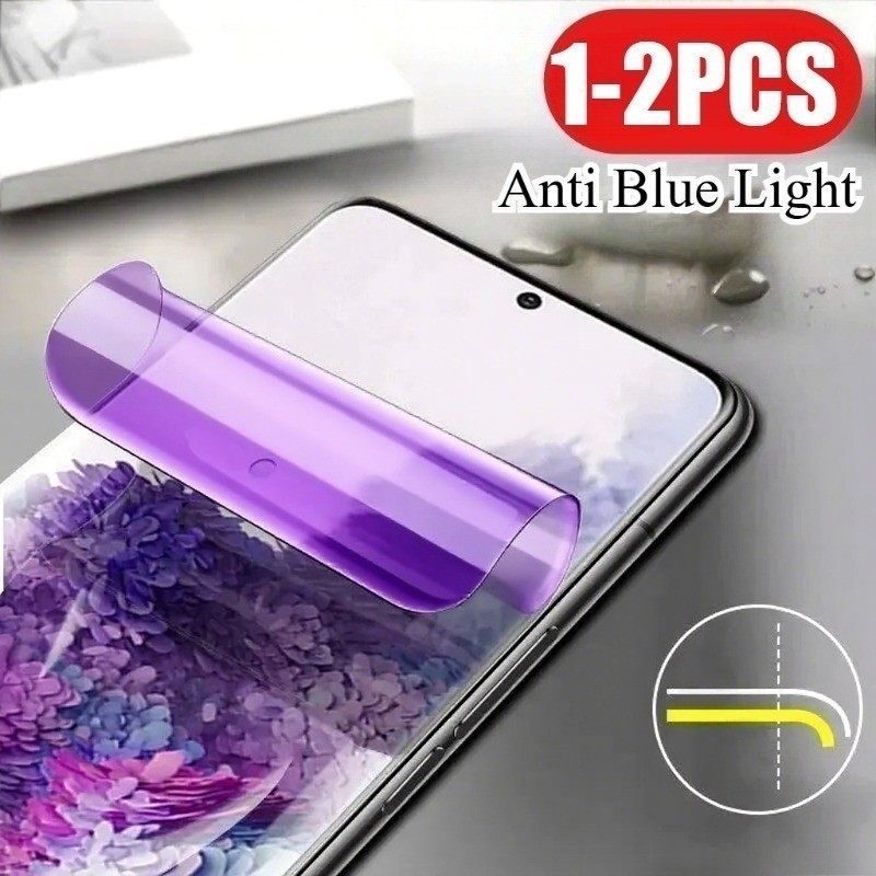 1-2 Chiếc Chống Trầy Xước Bảo Vệ Màn Hình Matte Film Cho Oppo A1 A1x A2 A3 A3x A5 A5x A2X Energy Pro 2024 2025 Ấn Độ Chống Gián Điệp Riêng Tư Chống Ánh Sáng Xanh Hydrogel Film HD Phim Mềm